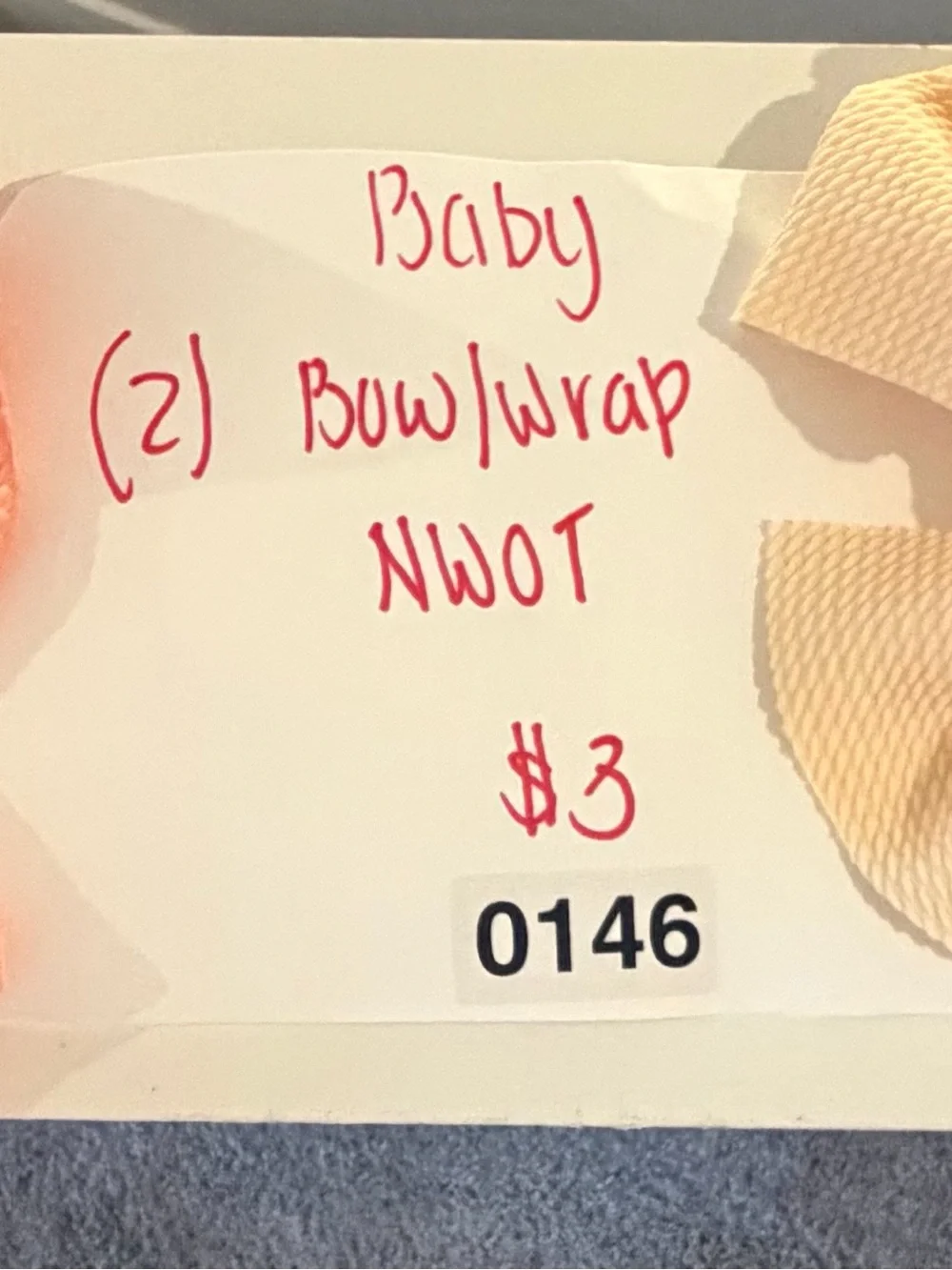 Baby Bow Hair Wrap Bows